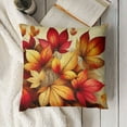 thumbnail image 3 of Leaves Throw Pillow Covers Decorative Pillows for Couch Sofa Patio Garden Decor, 3 of 5