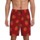 thumbnail image 1 of Balery Strawberry Pantalones cortos de pijama de punto de algodón para hombre con cinturilla y bolsillos-4X-Large, 1 of 6