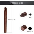 thumbnail image 2 of AVEKI 8mm Dia Hex Shank 80mm Length Phillips PH3 Magnetic Screw Driver S2 Screwdriver Bits 5Pcs 0601M, 2 of 8