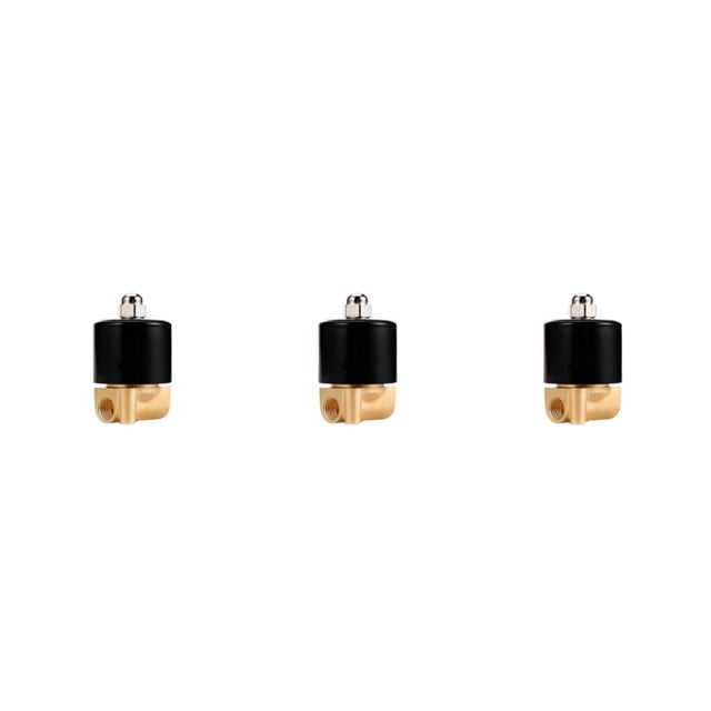 Válvula de latón 2W-025-08 Scienceny válvula solenoide eléctrica 2 vías