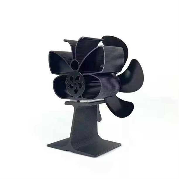 6 Blades Non Electric Fireplace Fan for Home Wood Log Burning Stove