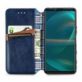 thumbnail image 5 of Case for Sony Xperia 5 III Flip Cover Wallet Flip Cover Magnetic Protective - Blue, 5 of 5