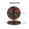 thumbnail image 5 of Xecao Go Surfer for MDF Cork Coaster 4 Pcs,Drink Coasters,Suit for House Warming Gifts New Home ,Coffee Table Decor-Round Shape, 5 of 7