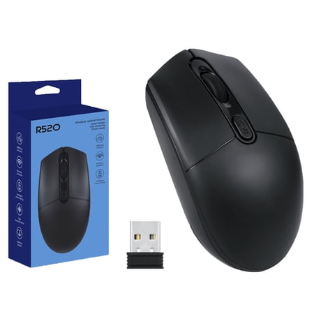 R520 Wireless Mouse Computer Accessories Ergonomic Computer Wireless ...