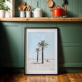 thumbnail image 6 of Beach life in Sicily - San Vito Lo Capo Sicily Italy Photography Palm Tree Beach Coastal Summer Tropical Seaside Minimalist Black Framed Wall Art Print 24 x 36 inches, 6 of 8