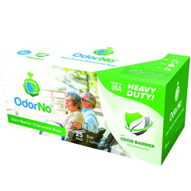 Veridian Healthcare, LLC OdorNo Odor Barrier Disposable Bags (2Gallon