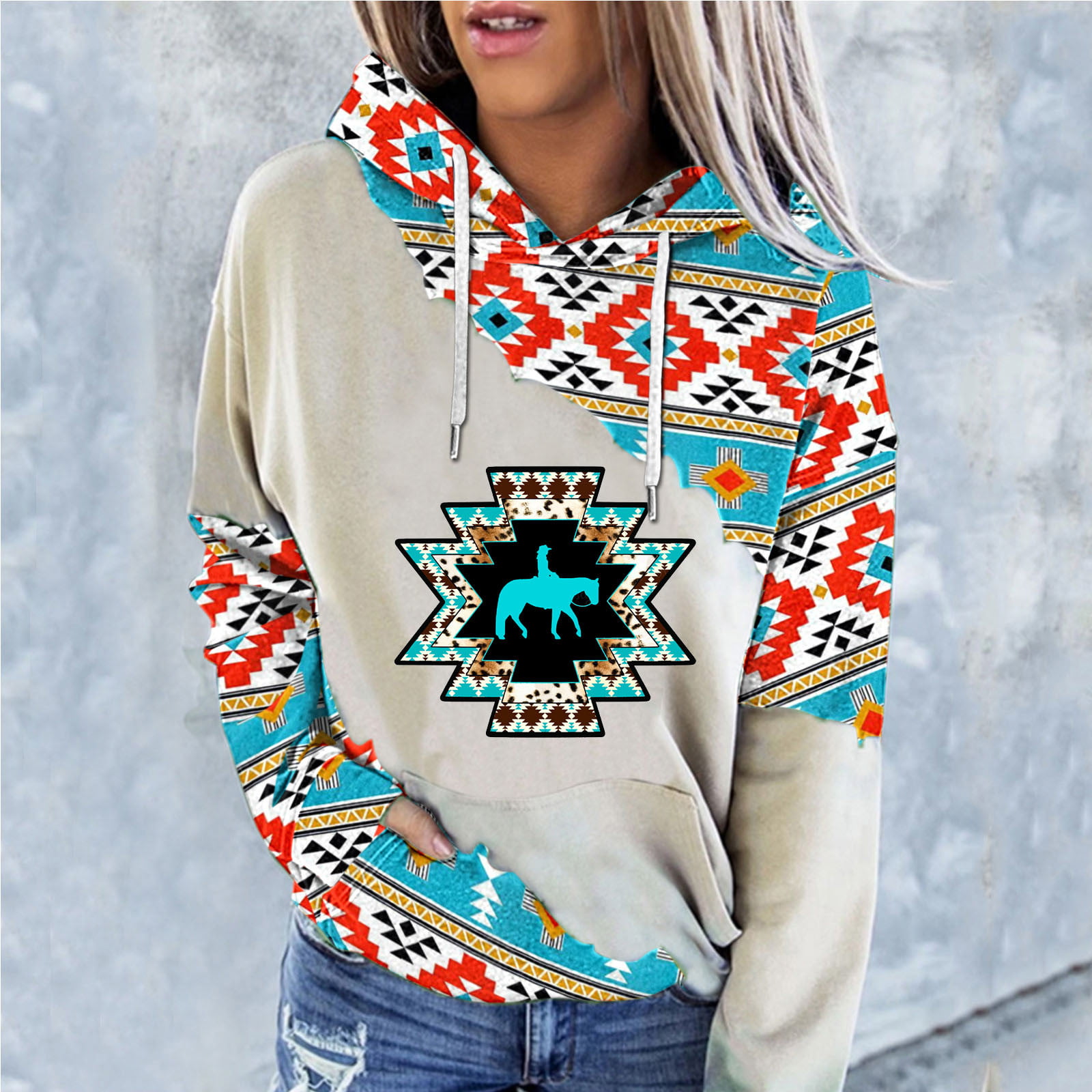 Mediaan Kilauea Mountain Begraafplaats Winter Fall Sweaters Hoodies for Women Casual Loose Plus Size Top  Sweatshirt Fashion Print Long Sleeve Shirt Pullover With Pock Sweatshirts  Hoodie - Walmart.com