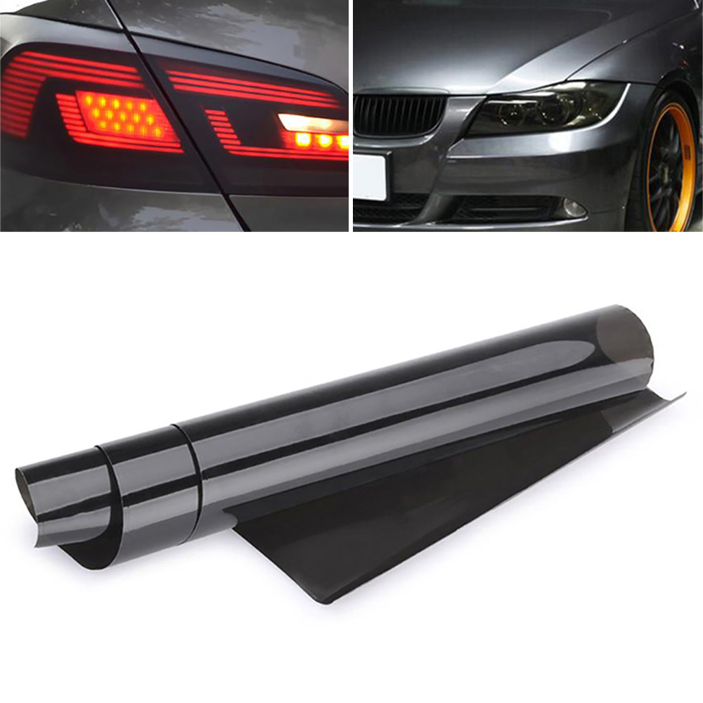 JOKAPY Car Headlight Film Self Adhesive Car Light Film 30 x 120cm