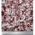 thumbnail image 1 of Soimoi Poly Georgette Fabric Animal Skin Texture Print Sewing Fabric Yard 42 Inch Wide, 1 of 3