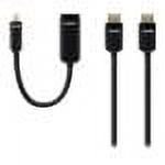 Belkin Mini DisplayPort to HDTV Cable - video / audio cable kit - DisplayPort / HDMI