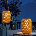thumbnail image 2 of Bdday Night Light Solar Lanterns Outdoor Hanging Lantern Lights Hollowed Out Decor Lantern Led Decorative Garden Light Delicate Garden Decoration for Patio 1pack Reading Lights for Books In Bed, 2 of 9