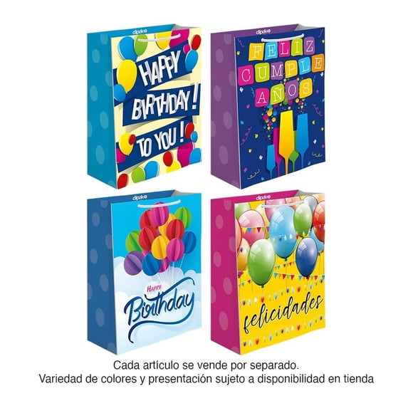 Bolsa Dipak Jumbo Multicolor Varios Modelos 1 Pieza