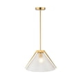 thumbnail image 7 of Artcraft Lighting Baltic Collection 1Light Pendant Brass, 7 of 7