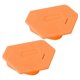 thumbnail image 1 of Guía de Costura Magnética para la Máquina de Coser, Poligonal Multifucntional Guía de Costura Hemmer Guía con Escala Naranja 2PCS, 1 of 6