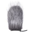 thumbnail image 1 of Shisuyan Acoustically Transparent Microphone Windscreen Artificial Fur 1Pack 4.7In, 1 of 8