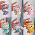 thumbnail image 2 of LLavero de felpa de Hello Kitty, colgante de bolsa, adornos de dibujos animados, Kawaii, Sanrio, Melody Kuromi, regalos de Navidad, Cinnamoroll, 2 of 4