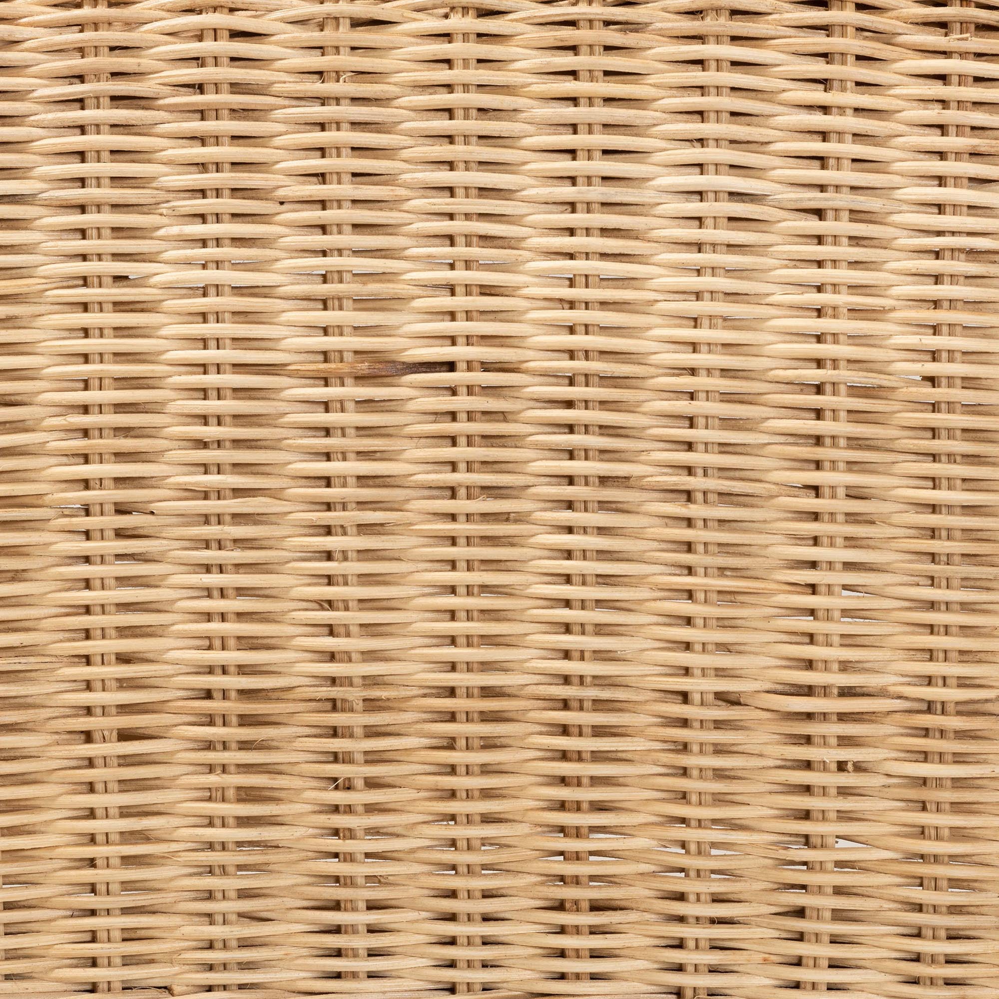 bali & pari Putri Rattan BOHO Accent Chair, Natural Brown