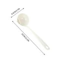 thumbnail image 3 of Oil Separating Spoon | Soup & Broth Fat Skimmer | Heat-Resistant Plastic Kitchen Ladle for Cooking & Serving | Includes Hanging Hook, 3 of 5