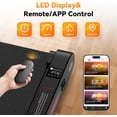 thumbnail image 4 of Sperax 4 in 1 Walking Vibration Pad Treadmill, Walking Treadmill Pad for Home with Remote Control and APP | Elegant Black, 4 of 9