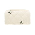 thumbnail image 1 of Bolsas de maquillaje de bordado de lazo duraderas de Bargains Únicos 1 Pc Beige Poliéster, 1 of 3