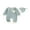 Sky Blue, variant on BemeyourBBs Baby Boy Fall Romper Contrast Ribbed Long Sleeve Jumpsuit Hat