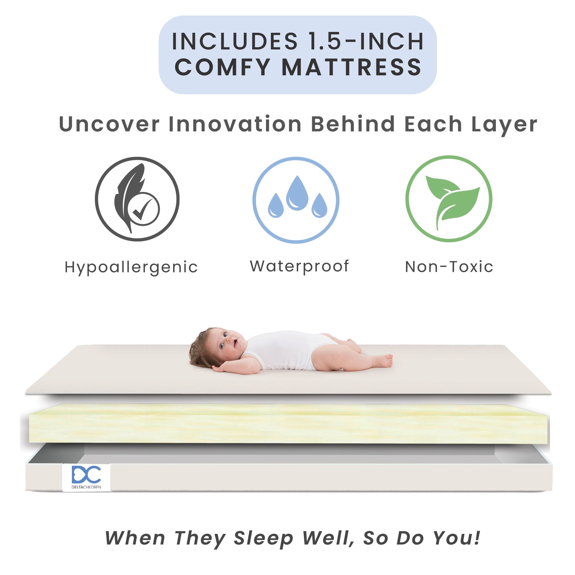 delta children folding portable mini baby crib with mattress