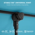 thumbnail image 4 of 6x4ft Outdoor Balcony Umbrella Light Blue with 95lbs Base, 4 of 7