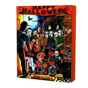 SHAOTELLME Halloween Figures Advent Calendar 2024 For Kids 24 Days Halloween Calendar Countdown Scary Halloween Doll Collectible Figures Gift, Watermelon Red