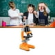 thumbnail image 4 of Juego de microscopio para niños kit de ciencia de microscopio para niños volante ajustable ángulo de observación luz LED para uso escolar ANGGREK Otros, 4 of 7