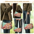 thumbnail image 4 of FORMRS Womens Shoulder Bag with Chain Strap Clutch Purse Cute Tote Handbag, Cityscape Painting, 4 of 7