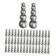 thumbnail image 4 of Cuentas de pesca apiladas kusrkot 50 Uds Gris, 4 of 8
