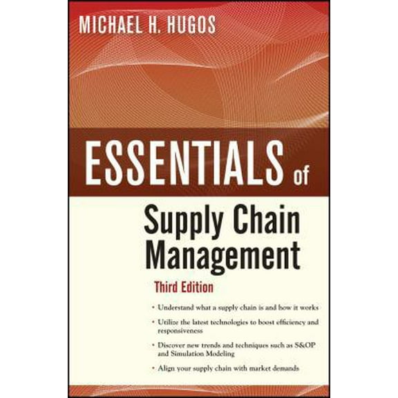 Pre-Owned Essentials of Supply Chain Management, Third Edition (Paperback) 0470942185 9780470942185