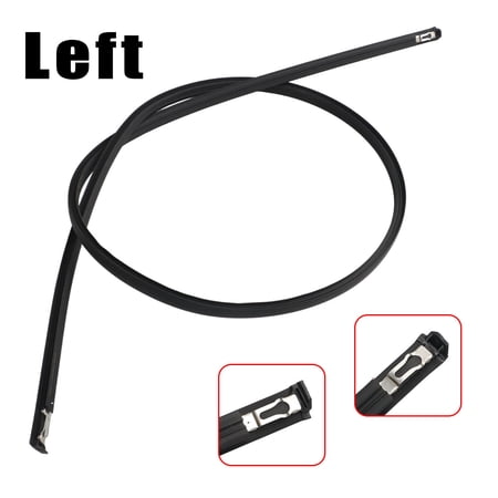 Black Rubber Strip Roof Molding Trim Left Side Fits for 2006-2008 Honda Fit