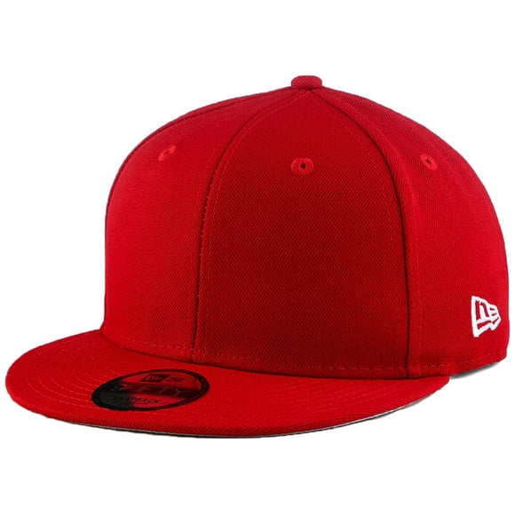 Gorra New Era 59FIFTY Ajustada con Visera Plana, Roja Talla 8