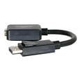 thumbnail image 3 of C2G 8in DisplayPort to VGA Adapter Converter - VGA Adapter - M/F Black - DisplayPort cable - 8 in, 3 of 3