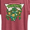 thumbnail image 3 of Teenage Mutant Ninja Turtles - Triangle - Women's Short Sleeve Graphic T-Shirt, 3 of 5