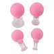 thumbnail image 5 of Juego De Ventosas Faciales Para Cara, Color Rosa, 4 Tamaños, Prevención De Arrugas, Desmontable, Seguro Para Brazos, 5 of 7