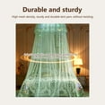 thumbnail image 4 of Mosquito Net Bed Canopy Princess Round Hoop Sheer Dome Tent for s Adult - Easy Installation Fine Mesh for Bedroom Camping Decor(Green), 4 of 7