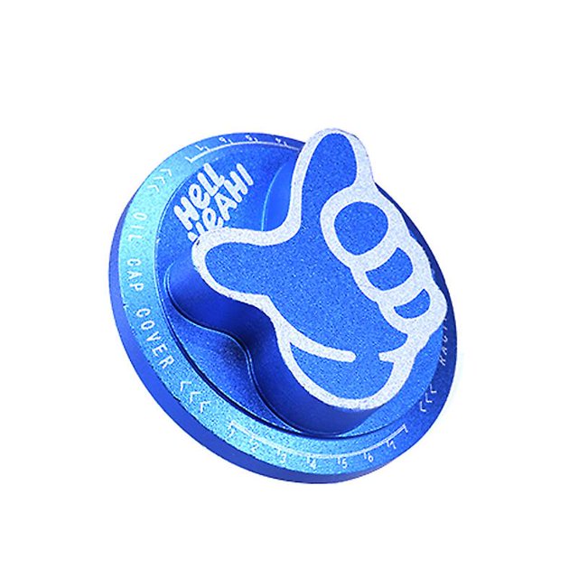 Aluminum Engine Oil Cap Oil Fuel Filler Tank Cover Cap Hell Yeahi Fit For Honda Toyota Subaru