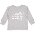 thumbnail image 3 of Inktastic I Hooked Mommy's Heart with Fishing Rod Boys or Girls Long Sleeve Toddler T-Shirt, 3 of 5