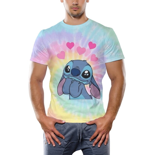 Disney Anime Nette Stich Lustige 3D camisetas Tops Männer Frauen Lose Plus Szie Hip Hop camisetas Kind Cartoon Sommer camiseta Kleidung xuanjing unisex