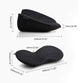 thumbnail image 3 of Car Seat Cushion for Driver, Thick Car Booster Seat Cushion, Lower Back Discomfort Relief Cushion for All Seasons, 3 of 4