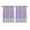 Thistle, variant on Purple Silver Stripes Kitchen Curtains Short 45 Inch Length, Modern Ombre Abstract Aesthetic Grommet Top Bedroom Living Room Curtains, Light Filtering Cafe Curtain Drapes 2 Panels Set 84''x45''
