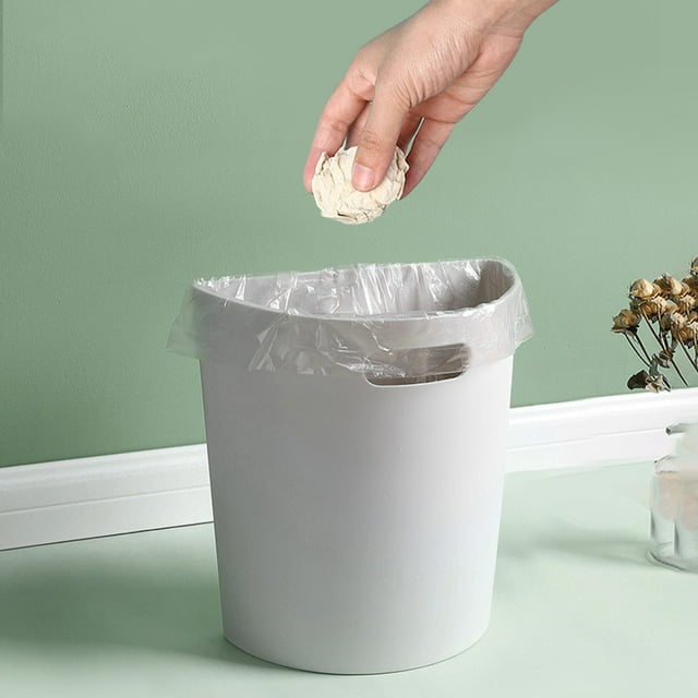 Kitchen Waste Punching Wall-mounted Kitchen Trash Can Portable Trash Can Household Bathroom Trash Can Wall-mounted