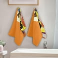 thumbnail image 2 of Coolnut Halloween Cowboy Hand Towels 2 PCS, Ultra Soft and Highly Absorbent, Jack-o'-Lantern Decorative Fingertip Towel for Home, Bathroom, Kitchen, 28.3"x14.4", 2 of 4