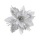 thumbnail image 1 of Inteprter Decoración de flores multicapa para árbol de Navidad, adorno de fiesta a la moda, accesorios de diseño decorativo, sala de estar, Kits de decoración para fiestas Plata, 1 of 6