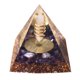 thumbnail image 2 of Pirámide de Orgón Generadora de Energía Ehuebsd Cristal Natural Curativo Reiki Amatista Peridoto Orgonita Herramienta de Meditación, 2 of 6