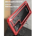 thumbnail image 2 of SUPCASE Unicorn Beetle EXO Pro Series Case for Galaxy Note 20 Ultra (2020 Release), Premium Hybrid Protective Clear Bumper Case Without Built-in Screen Protector (Red), 2 of 8