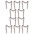thumbnail image 1 of Injueey Las enredaderas de flores simuladas fáciles de administrar para bodas y artículos festivos son fáciles de usar, grandes, rojas, 45 Gran rojo 45 rosas 10piezas, 1 of 3