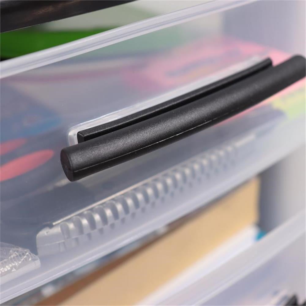 MQ Eclypse 7-Drawer Plastic Storage Unit, Black